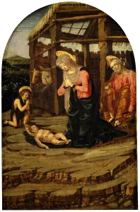 Holy Family Prints: Holy Family with little St. John