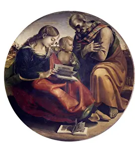Parents Prints: The Holy Family (Sacra Famiglia o Sacra Famiglia di parte guelfa)