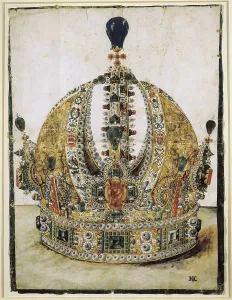 Power Prints: Holy Roman Empire (16th c.). Imperial crown of Rudolf II of Habsburg