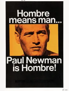 Images Dated 6th December 2013: HOMBRE, Paul Newman on poster art