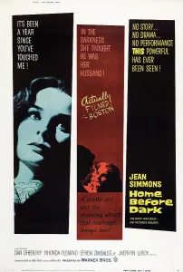 Simmons Prints: HOME BEFORE DARK, US poster, Jean Simmons, 1958