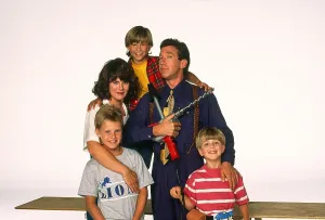 Family Prints: HOME IMPROVEMENT, clockwise from left: Patricia Richardson