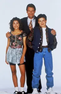 Tv Series Prints: ALMOST HOME, Jason Marsden, Brittany Murphy, Perry King, 1993