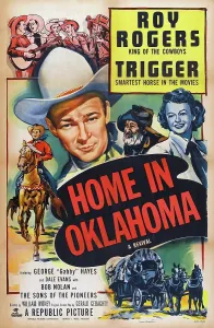 2014 Prints: HOME IN OKLAHOMA, poster art, top: Sons of the Pioneers
