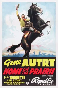 Autry Prints: HOME ON THE PRAIRIE, Gene Autry, 1939