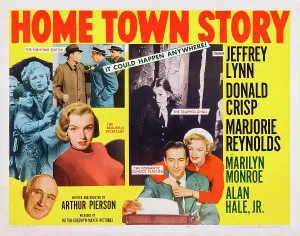 Crisp Prints: HOME TOWN STORY, US poster art