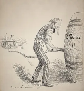 Regulation Prints: Homer Davenport cartoon celebrating the $29