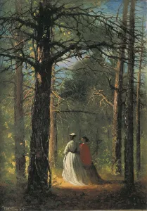 Realistic Prints: HOMER, Winslow (1830-1910). Waverly oaks