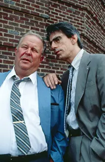 : HOMICIDE: LIFE ON THE STREET, from left, Ned Beatty, Richard Belzer, 1993-99