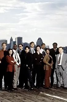 Richard Prints: HOMICIDE: LIFE ON THE STREET, from left