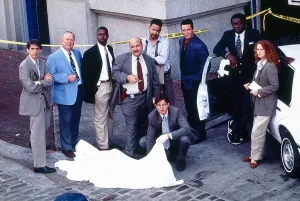 Melissa Prints: HOMICIDE: LIFE ON THE STREET, from left: Richard Belzer