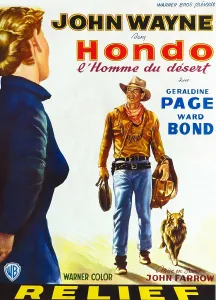 Images Dated 28th May 2010: HONDO, John Wayne on Belgian poster art, 1953