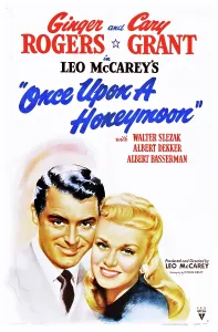 3ev In Prints: ONCE UPON A HONEYMOON, from left: Cary Grant, Ginger Rogers, 1942