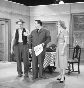 Carney Prints: THE HONEYMOONERS, from left: Art Carney
