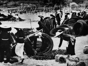 Famine Prints: Hong Kong defending it's border from refugees of famine caused by the Great Leap Forward