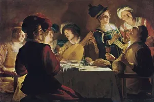 Italia Prints: Honthorst, Gerrit van, also called 'Gherardo Della Notte' (1590-1656)