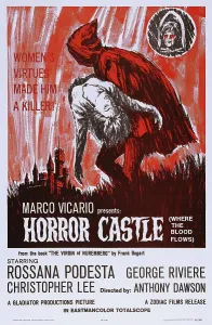 Images Dated 17th January 2014: HORROR CASTLE, (aka LA VERGINE DI NORIMBERGA), US poster, 1963