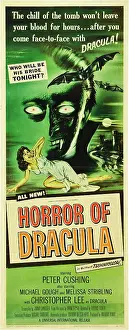 Melissa Prints: HORROR OF DRACULA, from left: Melissa Stribling, Christopher Lee, 1958