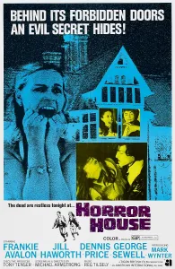 Jill Prints: HORROR HOUSE, (aka THE HAUNTED HOUSE OF HORROR), left: Jill Haworth; 1969