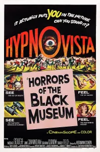 Noose Prints: HORRORS OF THE BLACK MUSEUM, US poster art, 1959