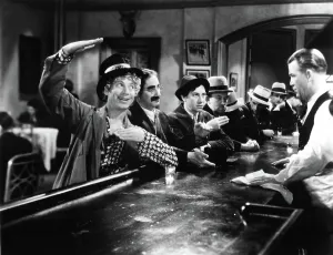 Vince Prints: HORSE FEATHERS, Harpo Marx, Groucho Marx