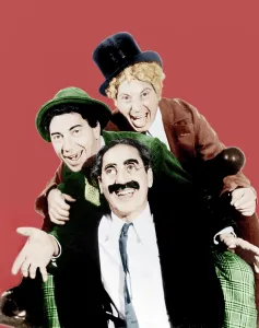 Images Dated 16th January 2012: HORSE FEATHERS, from left: Groucho Marx, Chico Marx, Harpo Marx, 1932