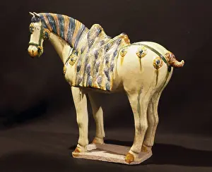 Asia Prints: Horse small statue (618-907). Chinese art