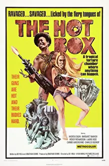 Sexual Prints: THE HOT BOX, US poster art, 1972