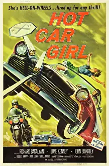 Crash Prints: HOT CAR GIRL, 1958