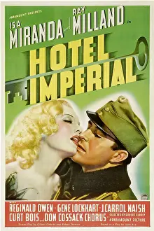 Milland Prints: HOTEL IMPERIAL, from left: Isa Miranda, Ray Milland, 1939