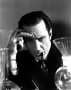 Falcondvd36 Prints: THE HOUND OF THE BASKERVILLES, Basil Rathbone