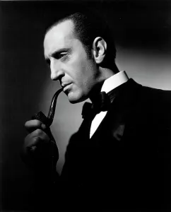 Smoking Pipe Prints: THE HOUND OF THE BASKERVILLES, Basil Rathbone