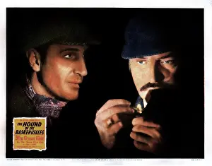 Lionel Prints: THE HOUND OF THE BASKERVILLES, from left
