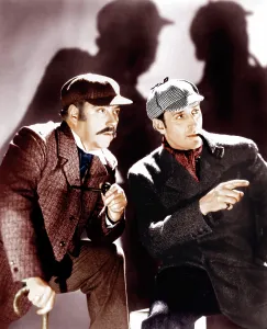 Nigel Prints: THE HOUND OF THE BASKERVILLES, from left: Nigel Bruce