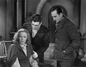 Greene Prints: THE HOUND OF THE BASKERVILLES, from left: Wendy Barrie