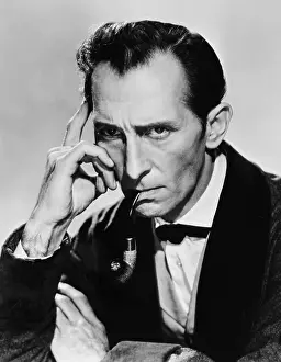 Films By Terence Fisher Prints: THE HOUND OF THE BASKERVILLES, Peter Cushing, 1959