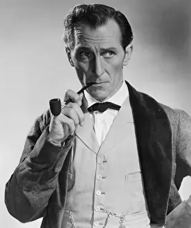 Films By Terence Fisher Prints: THE HOUND OF THE BASKERVILLES, Peter Cushing, 1959