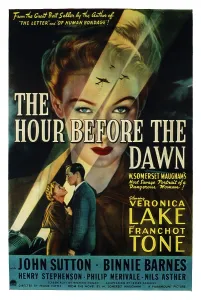 Lake Prints: THE HOUR BEFORE THE DAWN, Veronica Lake, Franchot Tone, 1944