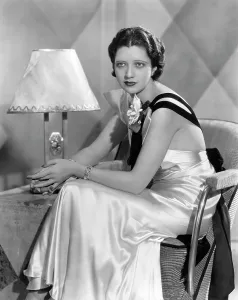 Satin Dress Prints: THE HOUSE ON 56TH STREET, Kay Francis, 1933