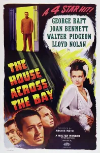 Love Triangle Prints: THE HOUSE ACROSS THE BAY, US poster art