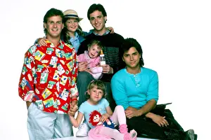 Mary Kate Prints: FULL HOUSE, clockwise from left: Dave Coulier