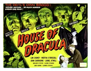 Lionel Prints: HOUSE OF DRACULA, Glenn Strange