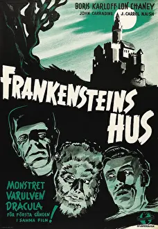 Castle Prints: HOUSE OF FRANKENSTEIN, (aka FRANKENSTEIN'S HUS)