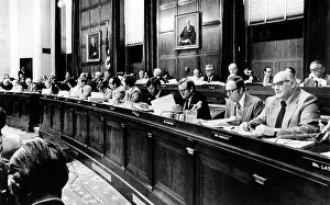 Impeachment Prints: The House Judiciary Committee in deliberations leading to the vote for impeachment of President Richard Nixon for