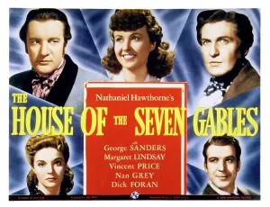 Price Prints: THE HOUSE OF THE SEVEN GABLES, (top) George Sanders