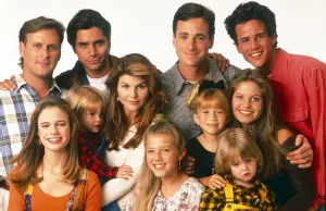 Mary Kate Prints: FULL HOUSE, top, from left: Dave Coulier