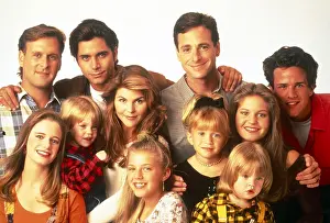 Mary Kate Prints: FULL HOUSE, top, from left: Dave Coulier