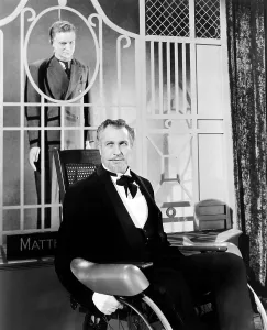 Wheelchair Prints: HOUSE OF WAX, Vincent Price, 1953