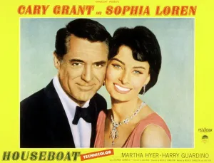 Sophia Prints: HOUSEBOAT, Cary Grant, Sophia Loren, 1958