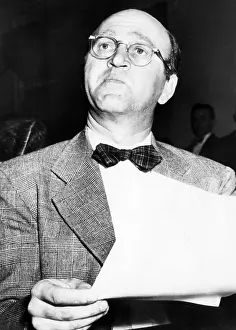 Communism Prints: Howard Da Silva refuses to answer questions before the House Un-American Activities Committee